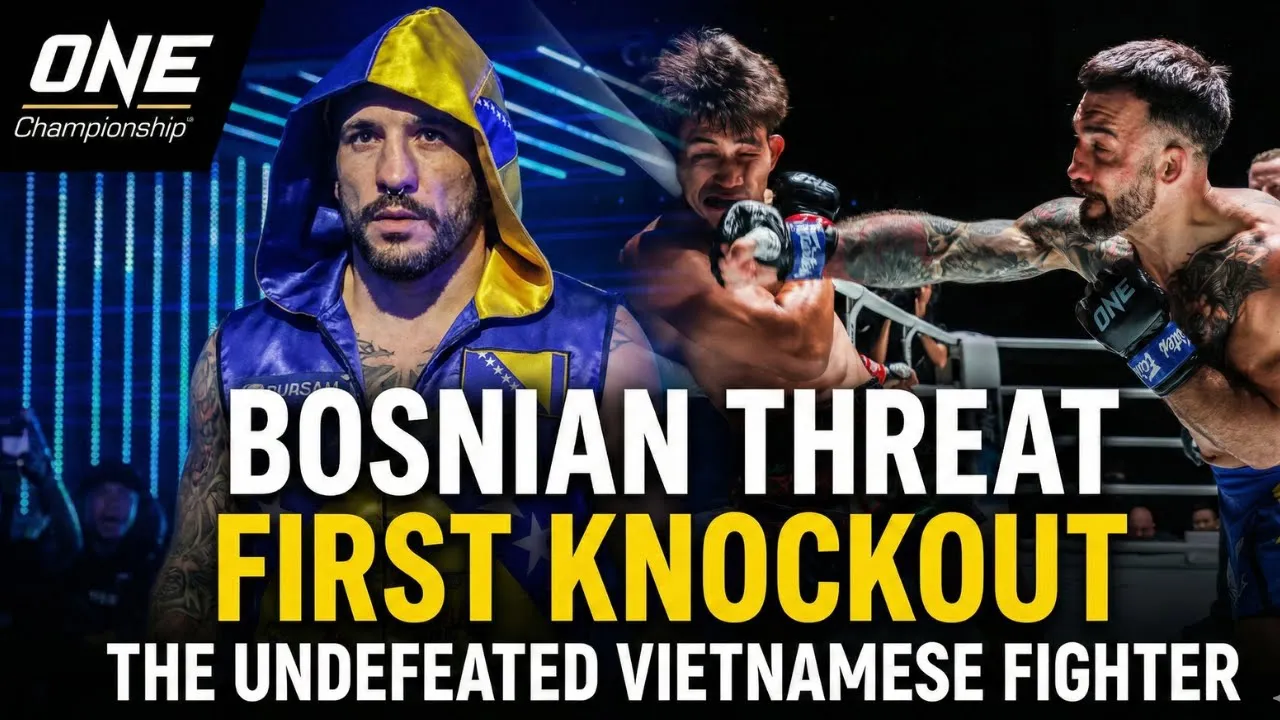 Bosnian Threat First Knockout The Undefeated Vietnamese Fighter