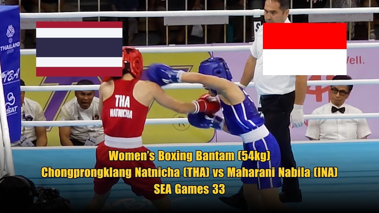 Women’s Boxing Bantam (54kg): Chongprongklang Natnicha (THA) vs Maharani Nabila (INA) | SEA Games 33