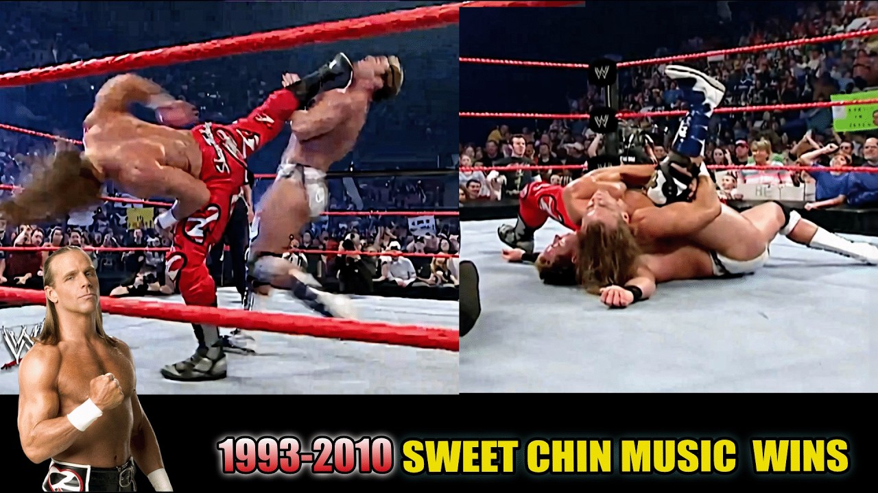 WWE Sweet Chin Music Wins | Shawn Michaels Match Winning Finishers | Full HD Compilation