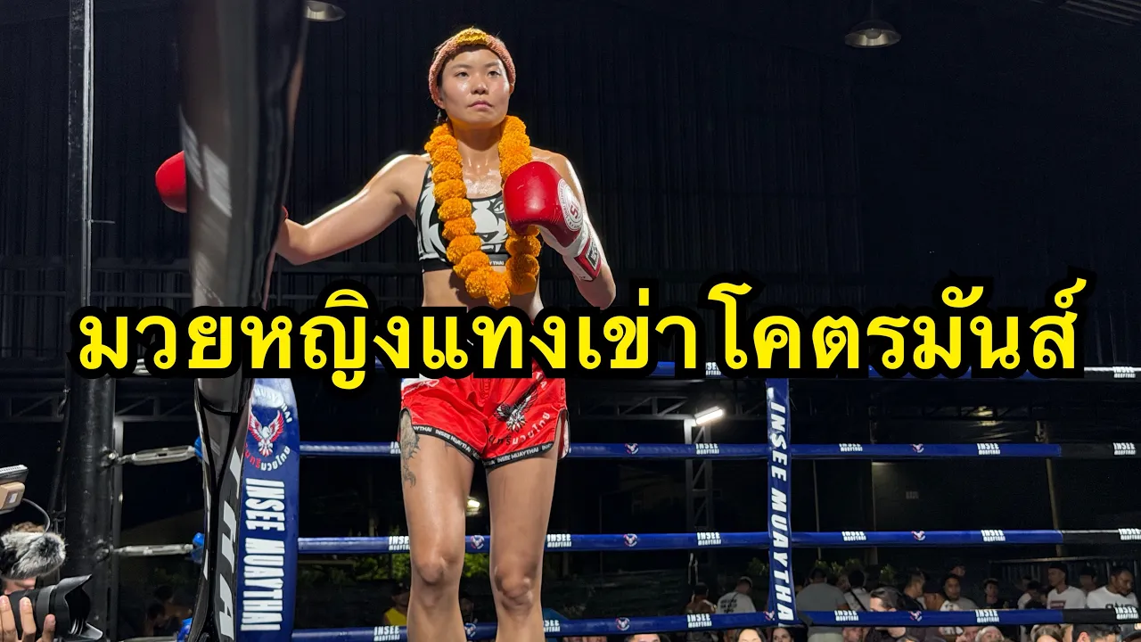 มวยหญิง ต่อยกันสุดมันส์เวทีมวยภูเก็ต! ณหทัย ไทเกอร์มวยไทย vs ชบาไพร ศ.ศักดิ์ชาย 