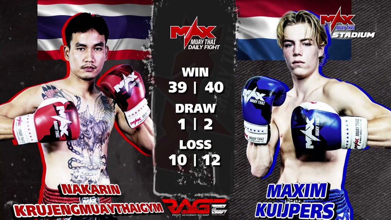 Maxim Kuijpers DeMmaAcademy Hubert Geven Team🇳🇱[FULLFIGHT] @MAXMUAYTHAI #mma #boxing #rage
