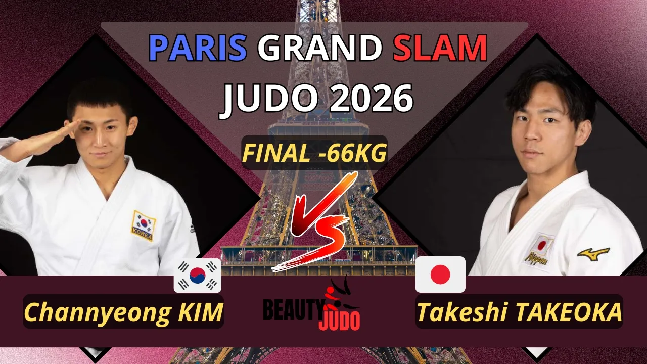 ๐ Final -66Kg | Channyeong KIM (KOR) vs Takeshi TAKEOKA (JPN) | PARIS Grand Slam 2026 ๐