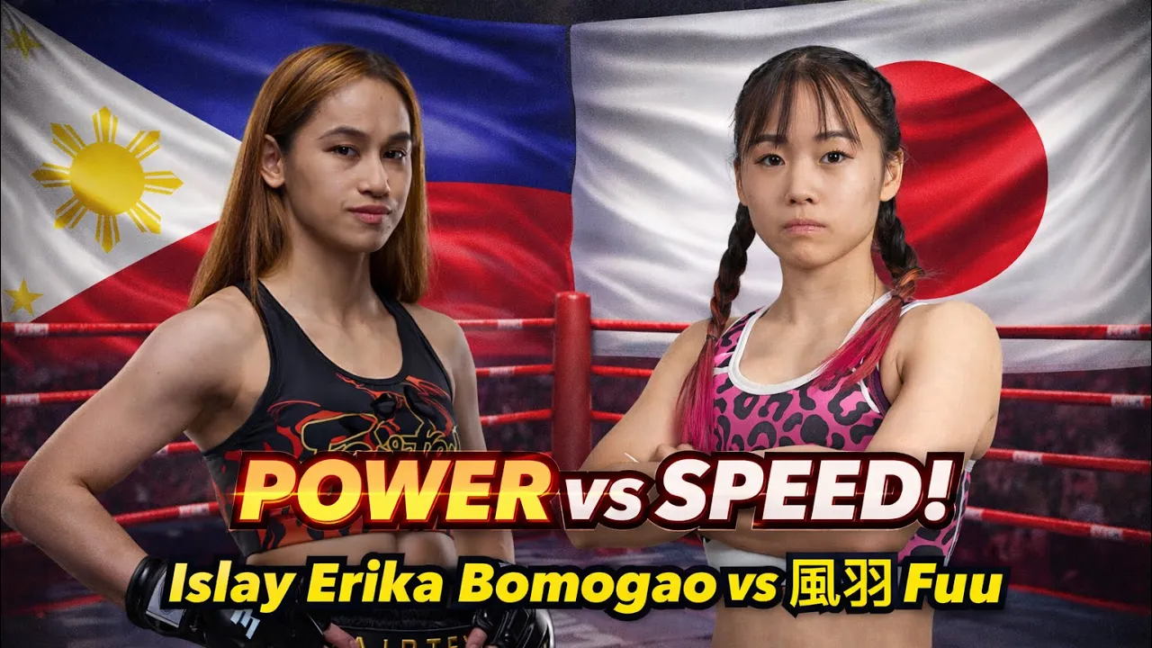 POWER vs SPEED! Islay Erika Bomogao vs 風羽 Fuu 
