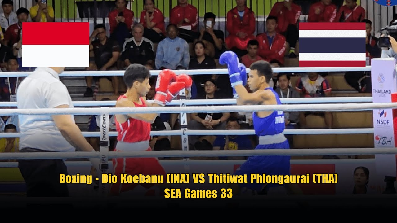 Boxing - Dio Koebanu (INA) vs Thitiwat Phlongaurai (THA) - SEA Games 33