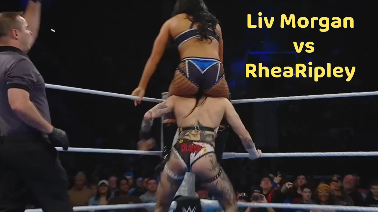Liv Morgan vs Rhea Ripley 1 #wwe #wrestlingfuture #livforever#livmorgan #wrestling 