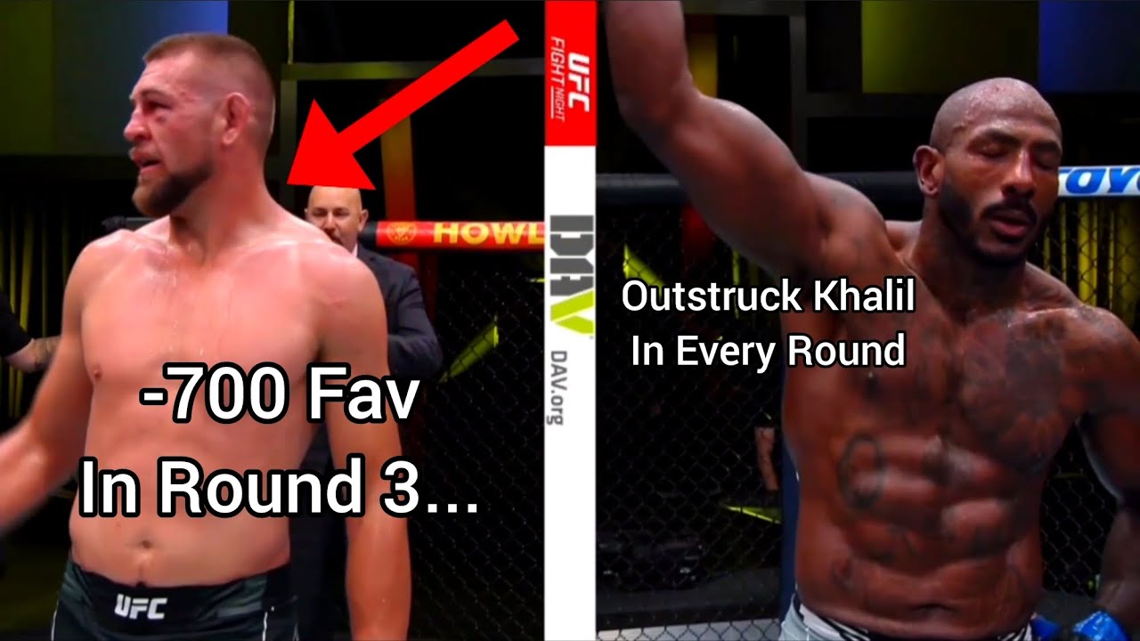 Dustin Jacoby "Lost" To Khalil Rountree