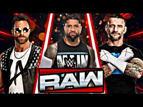 FULL MATCH - Jey Uso Vs. Cm Punk Vs. La Knight - Triple Thread : WWE RAW Netflix 2025