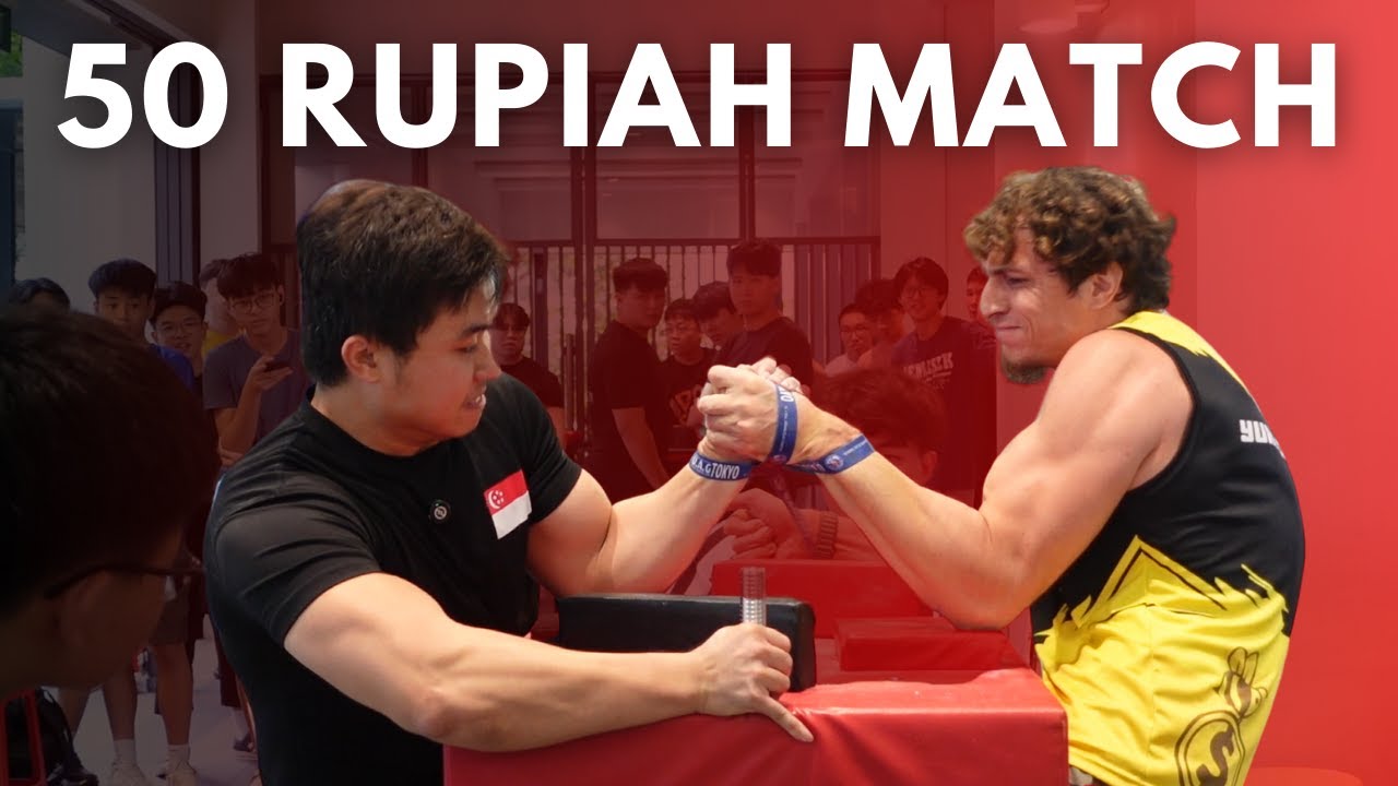 Wayne Tay vs Yury Chub | Junior Armwrestling Singapore Gathering 2025