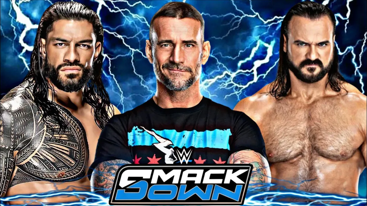 FULL MATCH - Roman Reigns Vs Drew Mcintyre Vs CM Punk : WWE SmackDown 2026