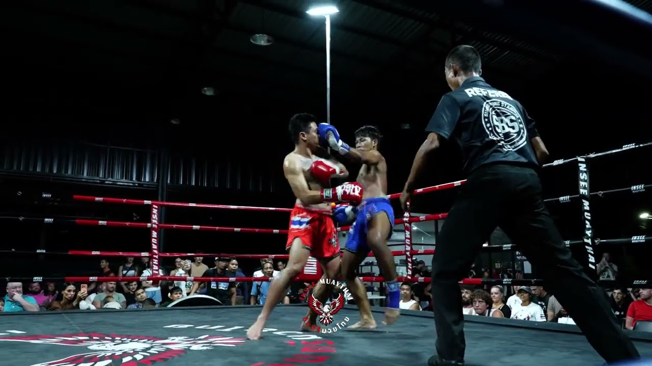 BOUT 8 🔴 Kusornnoi (Tiger Muay Thai) 🇹🇭  🔵 Singha Dej (Chay Phuket) 🇹🇭  🏆 Red Win by Decision