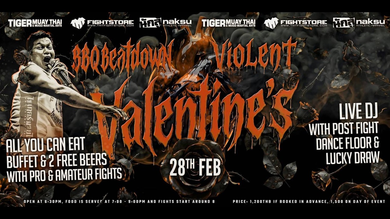BBQ Beatdown 183: Violent Valentine's : Pro & Amateur Fights LIVE!