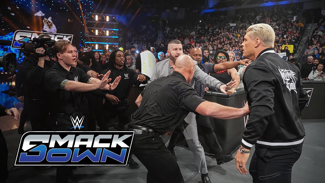 كودي رودز يعتدي على درو ماكنتاير - سماكداون ٦ فبراير ٢٠٢٦