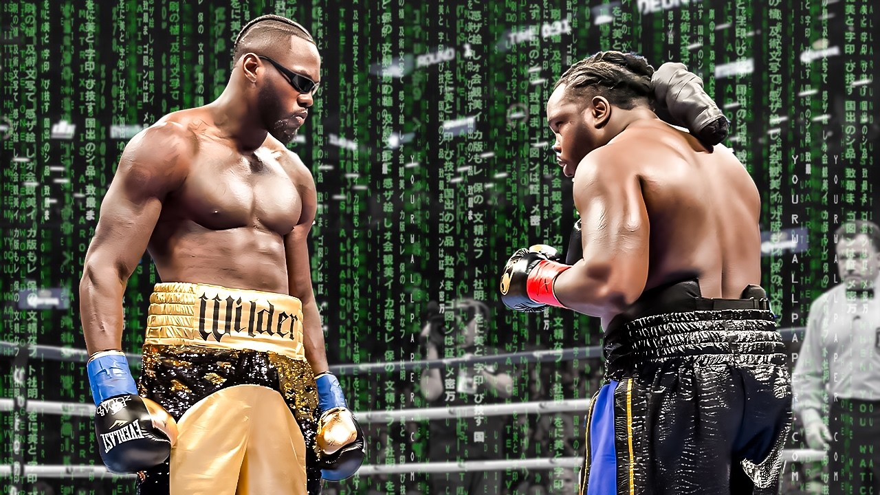 When Deontay Wilder Went Into The Matrix... And Erased This Trash Talker