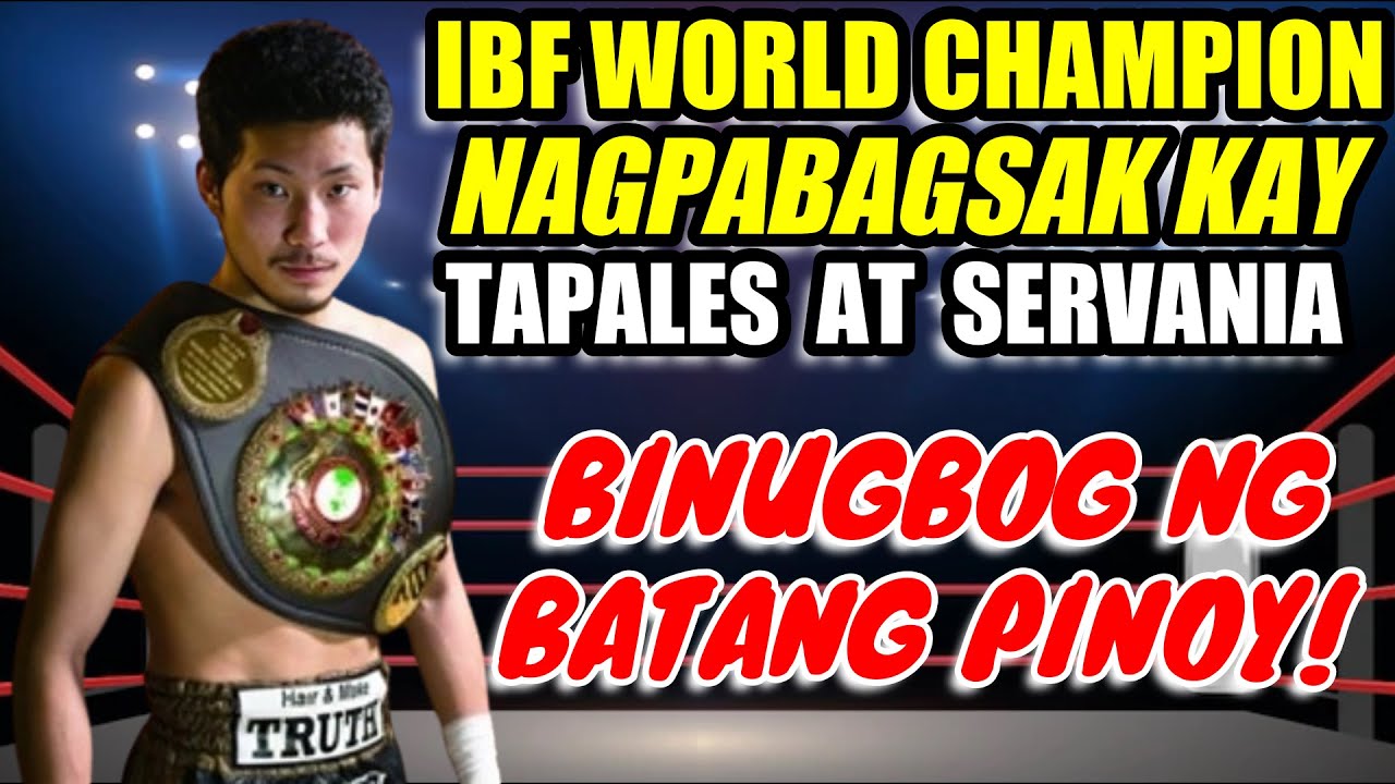 NAGPABAGSAK KAY TAPALES AT SERVANIA! BUGBOG SA PINOY NA GALAWANG CRAWFORD