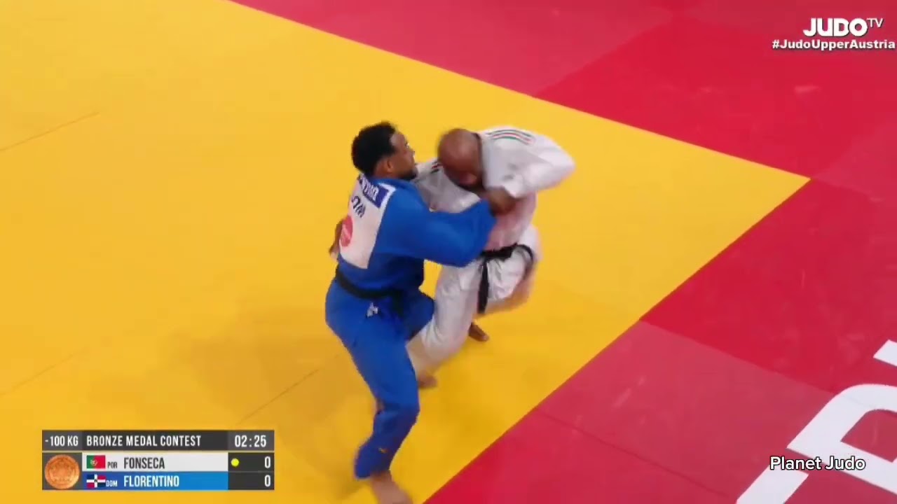 Jorge FONSECA 🇵🇹 🆚️ Robert FLORENTINO 🇩🇴 | схватка за бронзу/-100кг | Гран При Австрия 2026