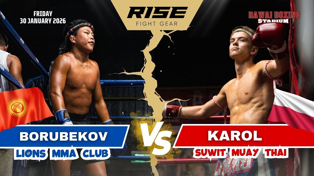 π΅π± Poland vs Kyrgyzstan π°π¬ | KAROL (Suwit Muay Thai) vs BORUBEKOV (Lions MMA Club)