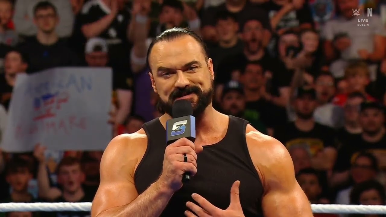 WWE SMACKDOWN DREW MCINTYRE ENTRANCE 08/22/25