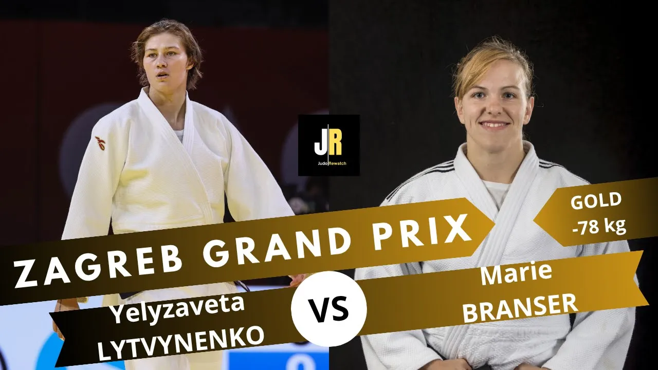 Yelyzaveta LYTVYNENKO VS Marie BRANSER Zagreb Grand Prix 2025 | GOLD -78 kg