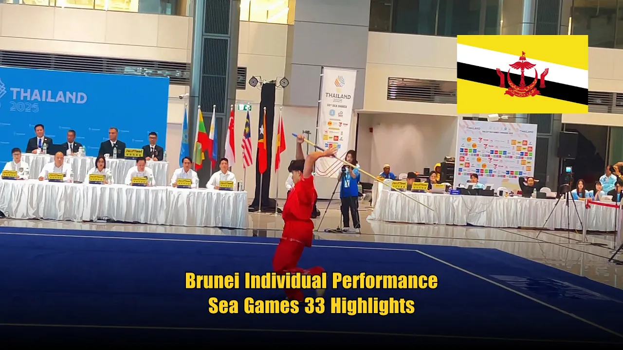 Men’s Wushu: Brunei Individual Performance | SEA Games 33