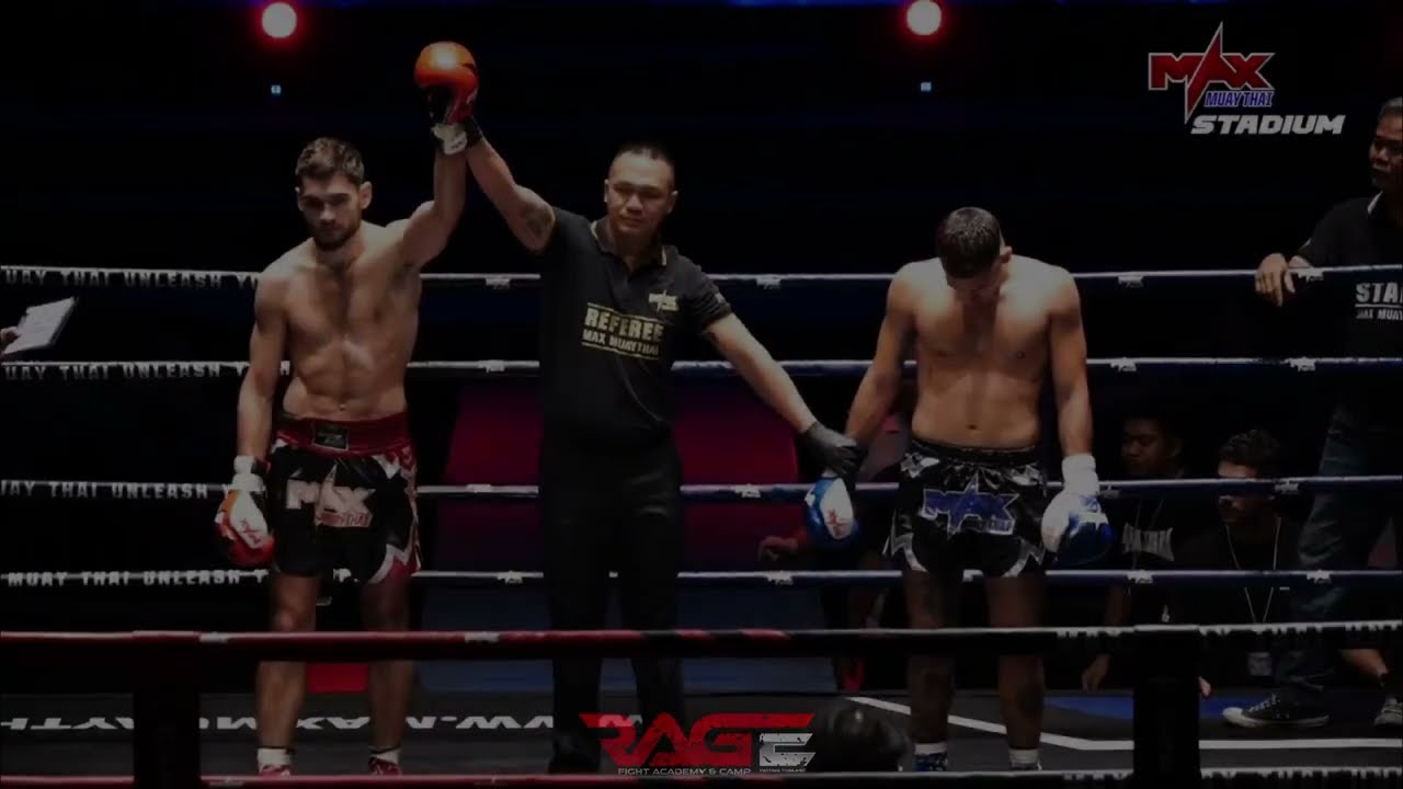 SPONSORED FIGHTER🥊Theo Jouy Vs Regner[FULLFIGHT] @maxmuaythaichannel#muaythai #ragefightacademy