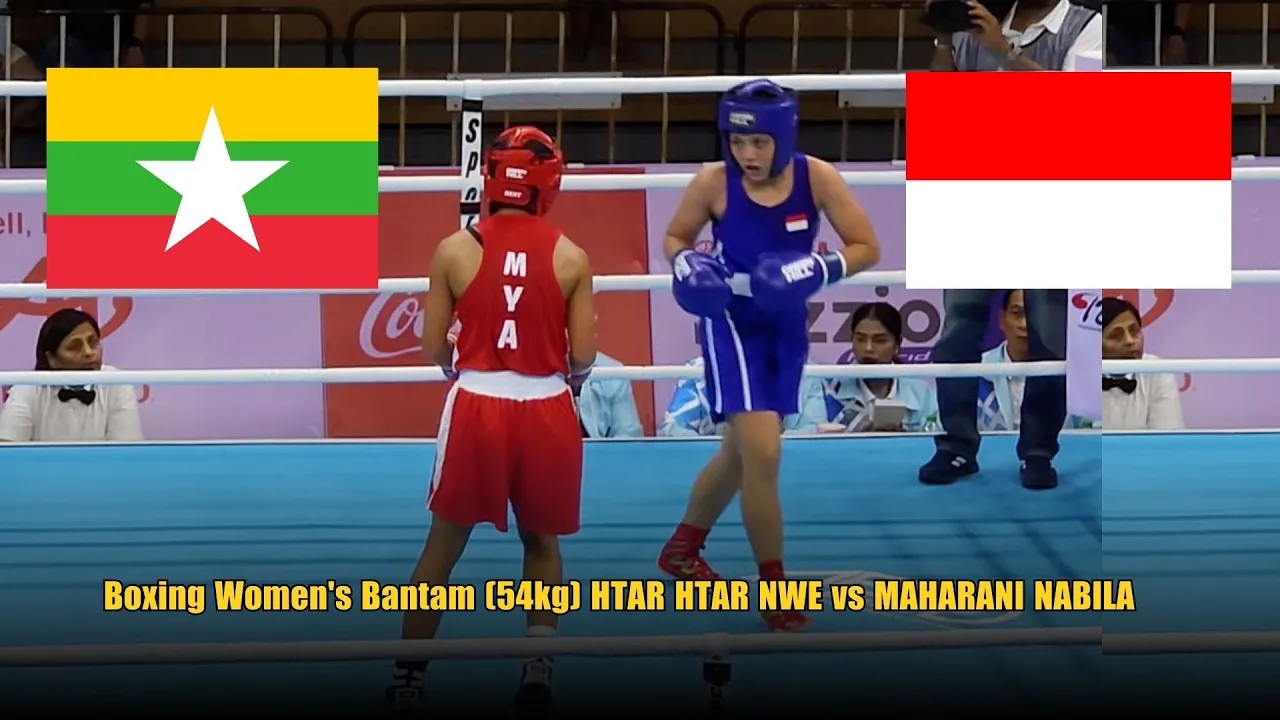 Women’s Boxing Bantamweight (54kg): Htar Htar Nwe (MYA) vs Maharani Nabila (INA) – SEA Games 33