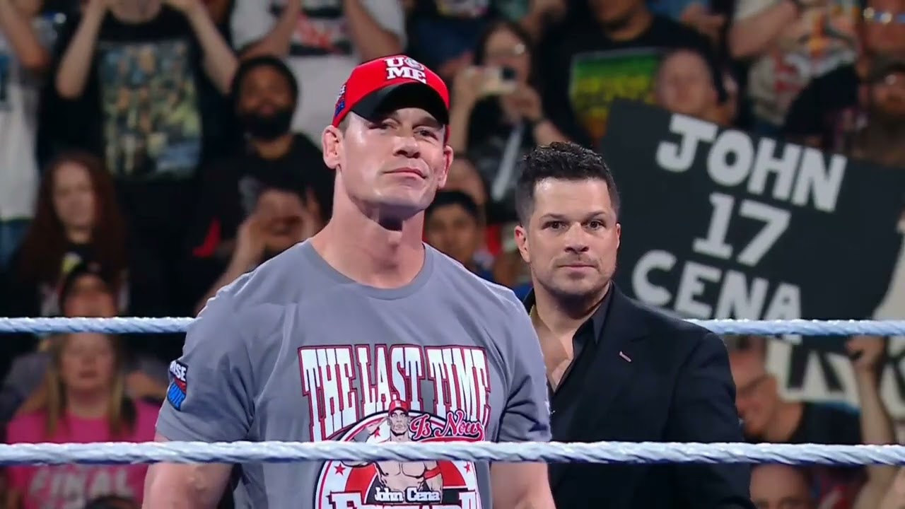 WWE SMACKDOWN JOHN CENA ENTRANCE 05/09/25