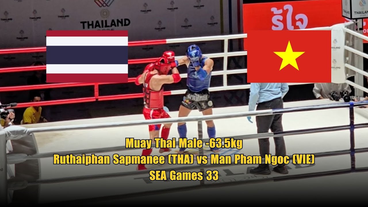 Muay Thai Male -63.5kg: Ruthaiphan Sapmanee (THA) vs Man Pham Ngoc (VIE) | SEA Games 33