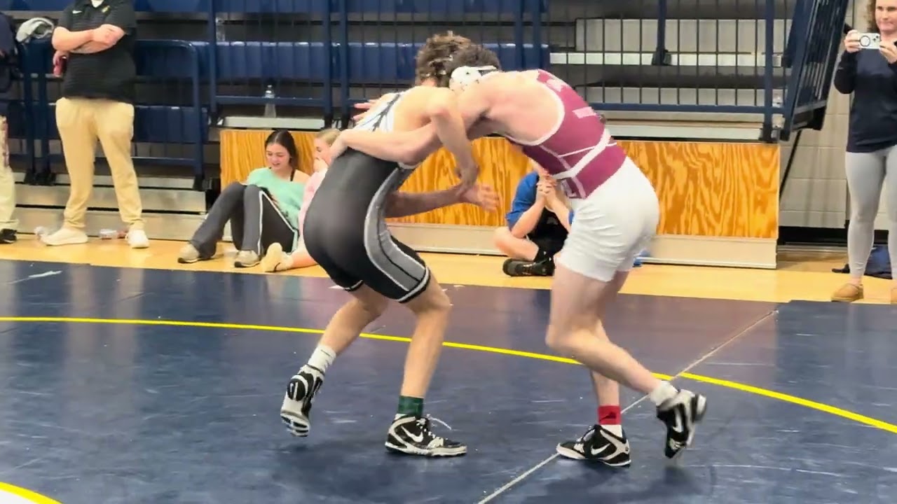 Colt Mitchell Central Carroll vs Mason Smith East Jackson 132lbs 2025 GA Grappler Consolation Finals