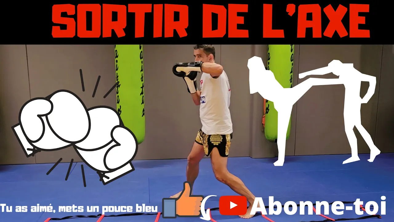 BOXE COMMENT SORTIR DE L'AXE ?