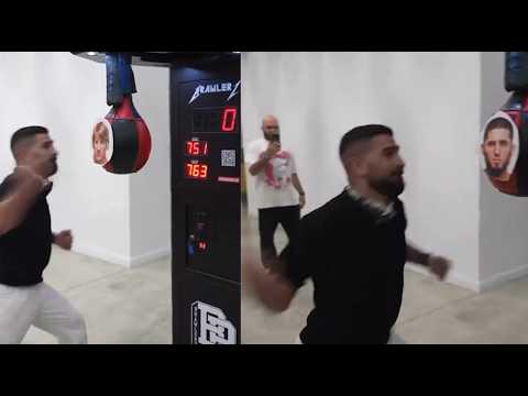 Listen To The Sound Of Ilia Topuria's Punches, Wow.