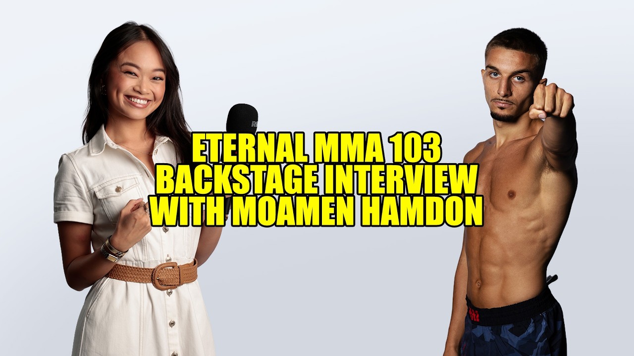 Eternal MMA 103: Backstage Interview: Moamen Hamdon