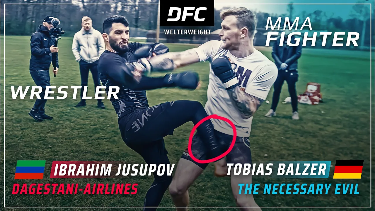 Dagestani-AIRLINES vs. German-EVIL | STREETFIGHT MMA | DFC