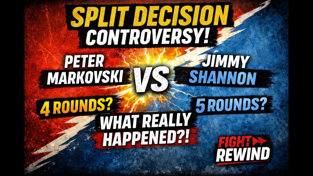 🥊 Peter Markovski vs Jimmy Shannon – South Pacific Title (1996, Brisbane)