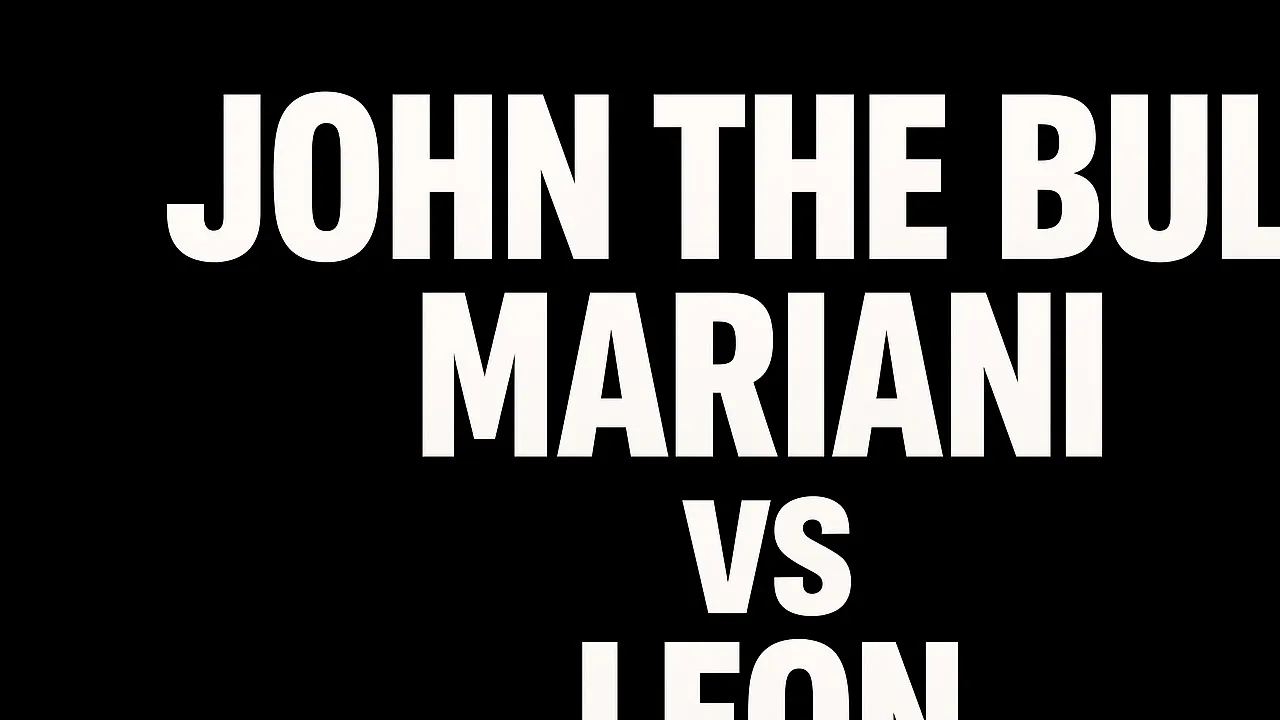 John The Bull Mariani vs Leon Evangelistis on Fite Nite Heidelberg Nov 1992