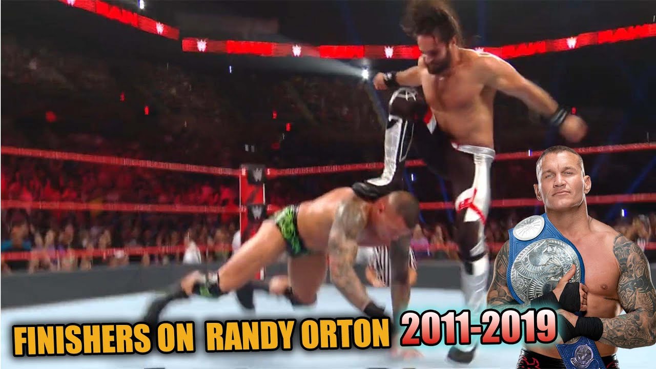 WWE ALL FINISHERS  ON RANDY ORTON 2011 TO 2019 HIGHLIGHTS