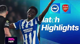 HIGHLIGHTS | Brighton v Arsenal | Premier League