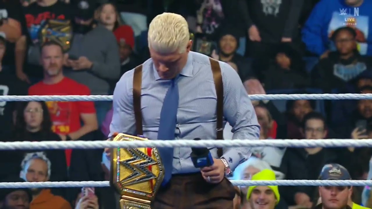 WWE SMACKDOWN CODY RHODES ENTRANCE 01/02/26