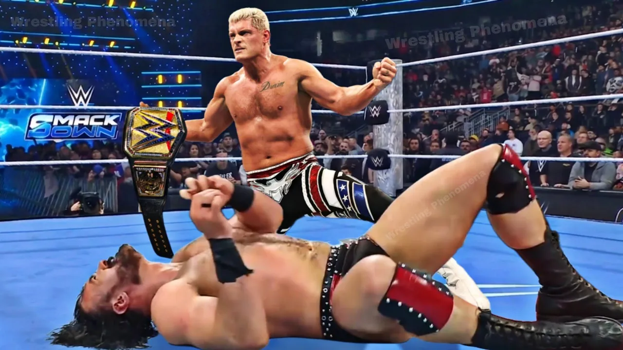 WWE Smackdown 6 March 2026 Cody Rhodes Vs Drew Mcintyre Undisputed Championship Match SmackDown 2026