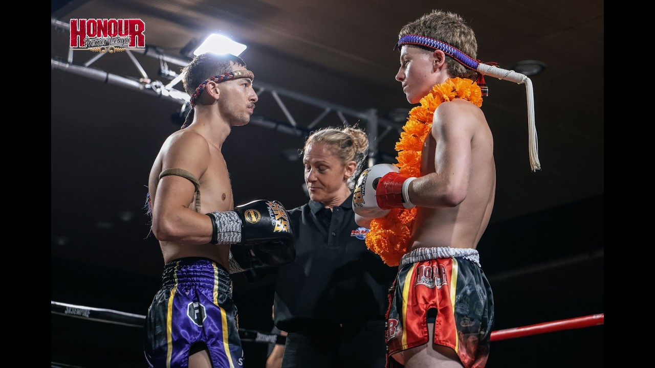 F05 Archie Atkinson (Noosa Thai Boxing Academy) vs Lachlan Higgins (Martial Arts First Lismore)