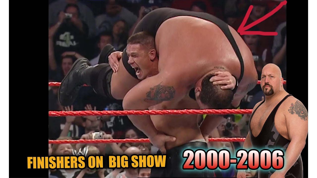 WWE ALL FINISHERS ON BIG SHOW 2000 TO 2006 HIGHLIGHTS