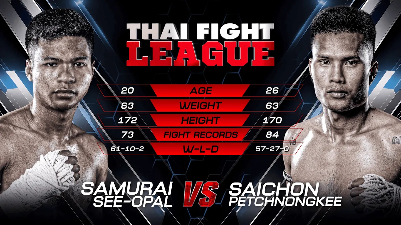 ซามูไร สีโอปอล vs. สายชล เพชรหนองกี่ | ไทยไฟท์ ลีก #94 | 22 ก.พ. 69