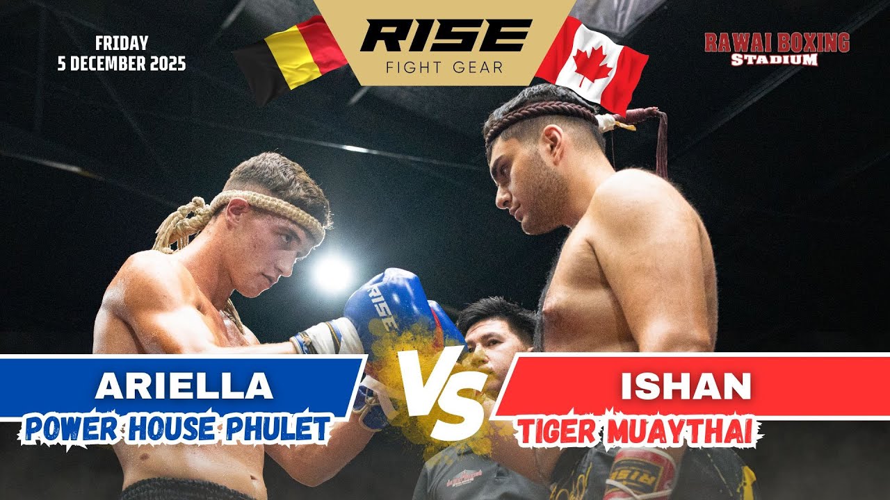 ISHAN 🇨🇦 (Tiger Muay Thai) vs SAMUEL 🇧🇪 (T&Y Muay Thai)