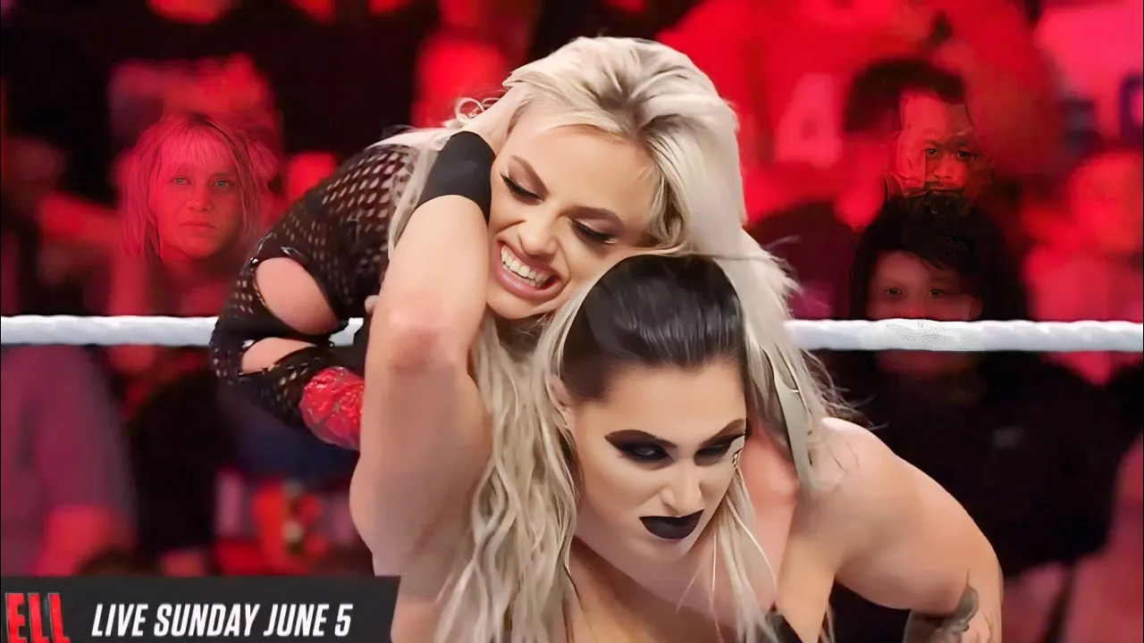 Rhearipley vs Liv Morgan #wwe #wrestlingfuture #livmorgan#livforever #wrestling 