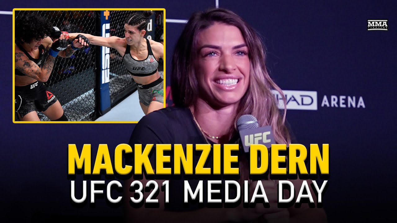 Mackenzie Dern Compares Road To First UFC Title Fight To Charles Olveira | UFC 321