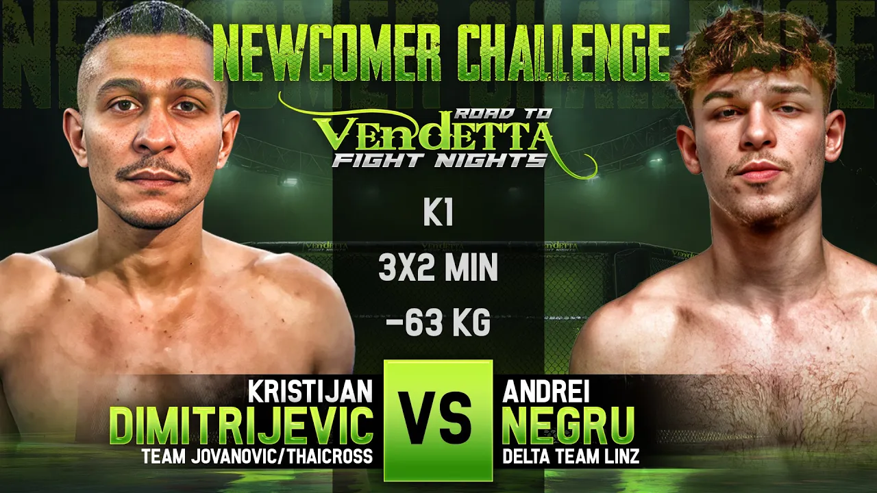Kristijan Dimitrijevic VS Andrei Negru | Newcomer Challenge Road to Vendetta