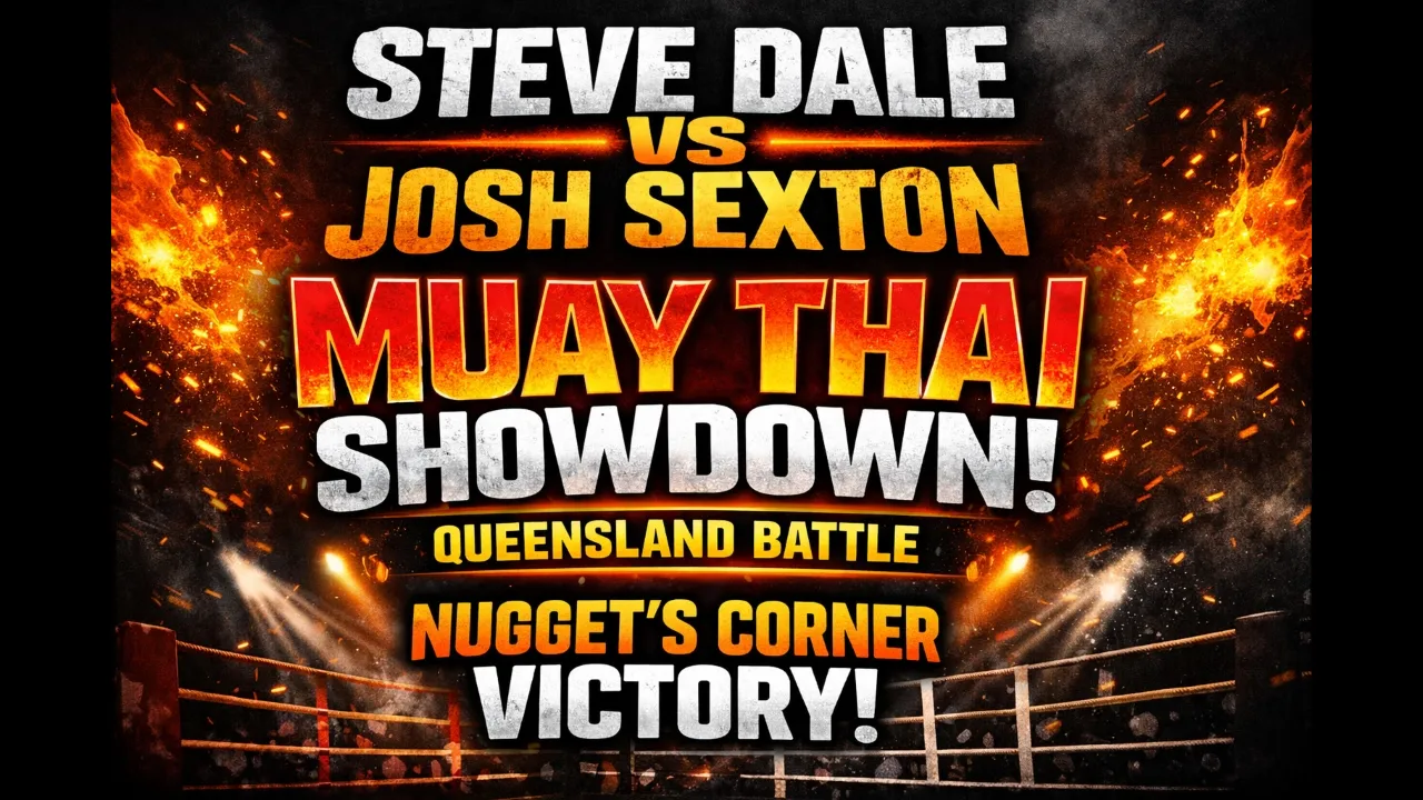 Steve Dale 🆚 Josh Sexton | Queensland Muay Thai Classic