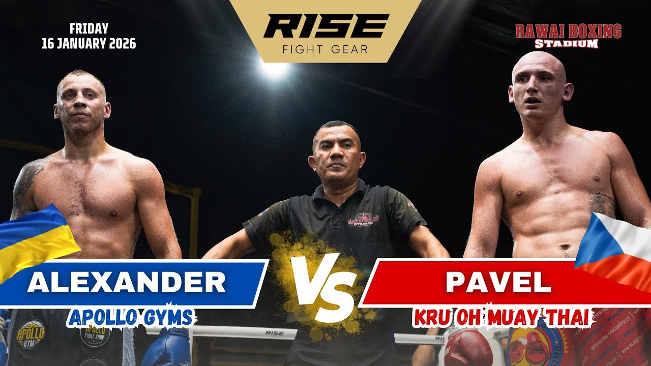 🇨🇿 Czech Republic vs Ukraine 🇺🇦 | PAVEL (Kru Oh Muay Thai) vs ALEXANDER (Apollo Gyms)