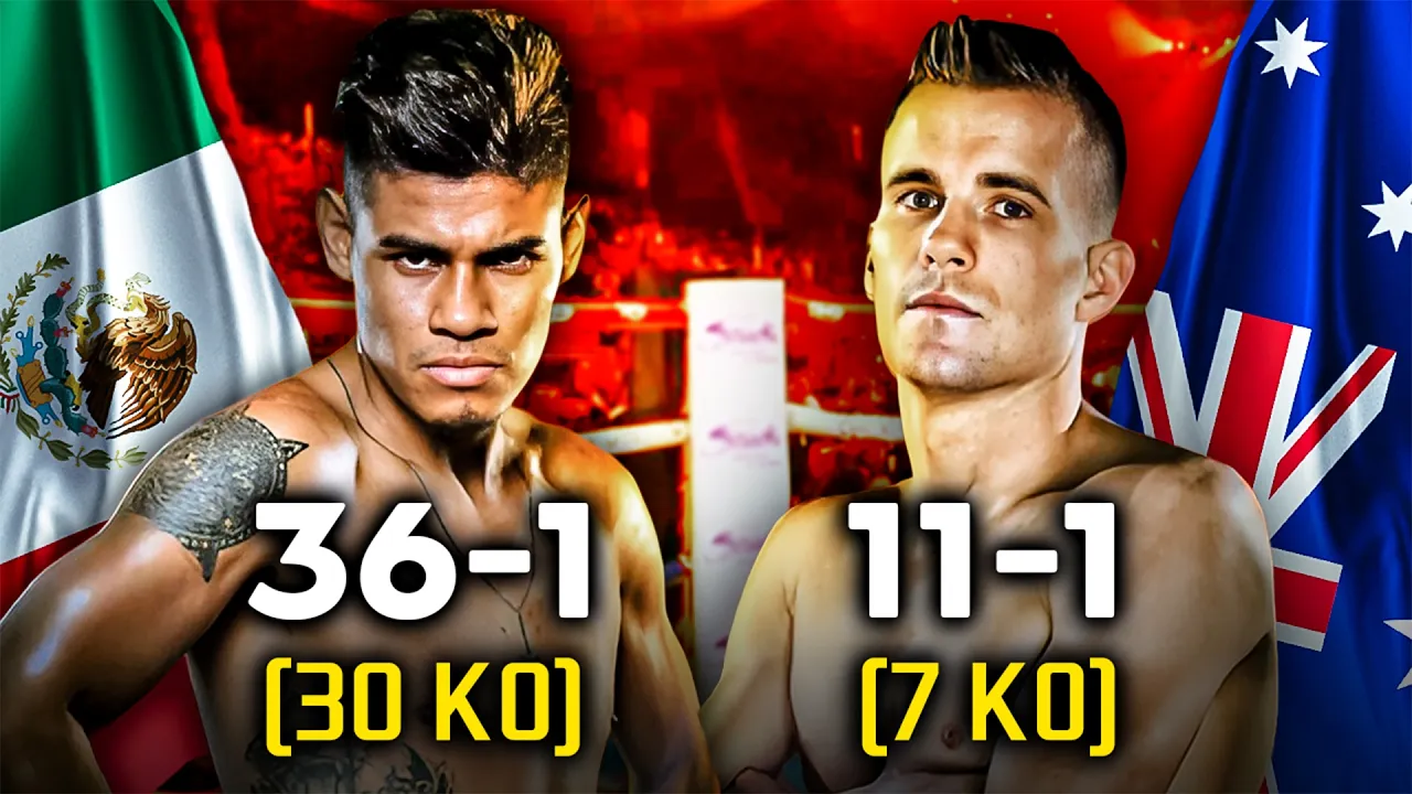 WILD SLUGFEST! Emanuel Navarrete (Mexico) vs Liam Wilson (Australia) | Full Fight Highlights