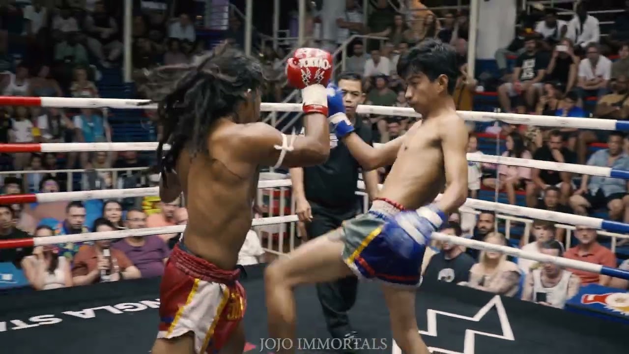 นักมวยสายเขียวคนนี้ต่อยโคตรโหด ซามูเอล บางเทามวยไทย vs มนต์เสน่ห์ เกียรติอันดามัน