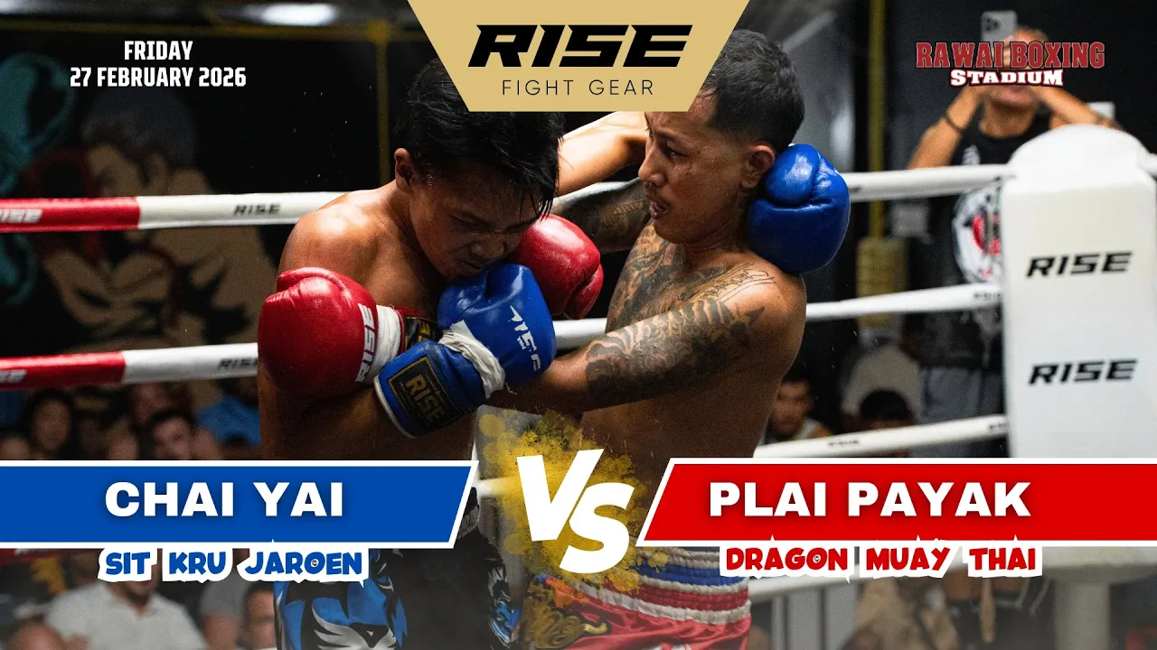 🇹🇭 Thailand vs Thailand 🇹🇭 | PLAI PAYAK (Dragon Muay Thai) vs CHAI YAI (Sit Kru Jaroen)
